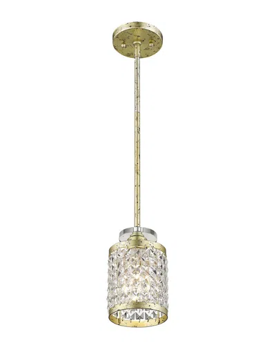 Livex Lighting Livex Grammercy 1-light Winter Gold Mini Pendant