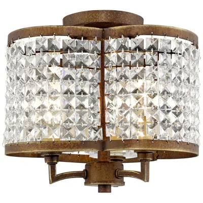 Livex Lighting Livex Grammercy 12" Wide Palacial Bronze Ceiling Light