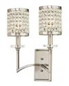 Livex Lighting Livex Grammercy 2-light Brushed Nickel Wall Sconce