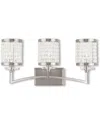 Livex Lighting Livex Grammercy 3-light Brushed Nickel Bath-light
