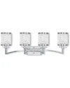 Livex Lighting Livex Grammercy 4-light Brushed Nickel Bath-light