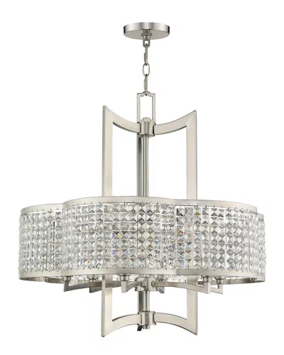 Livex Lighting Livex Grammercy 6-light Brushed Nickel Chandelier