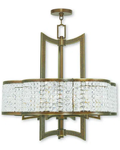 Livex Lighting Livex Grammercy 6-light Palatial Bronze Chandelier
