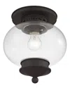Livex Lighting Livex Harbor 1-light Bronze Ceiling Mount