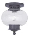 Livex Lighting Livex Harbor 3-light Bronze Ceiling Mount