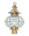 Livex Lighting Livex Harbor 1-light Fb Outdoor Post Lantern