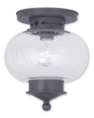 Livex Lighting Livex Harbor 1-light Bronze Ceiling Mount
