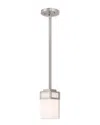 Livex Lighting Livex Harding 1 Lt Bn Mini Pendant