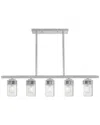 Livex Lighting Livex Harding 5 Light Ch Linear Chandelier