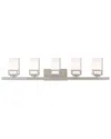 Livex Lighting Livex Harding 5 Lt Bn Bath Vanity