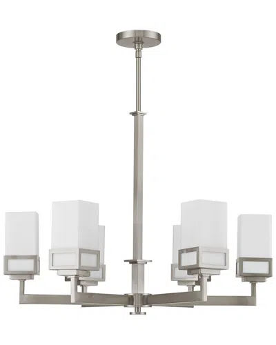 Livex Lighting Livex Harding 6 Light Bn Chandelier