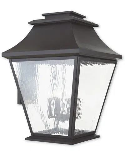 Livex Lighting Livex Hathaway 6-light Bronze Outdoor Wall Lantern