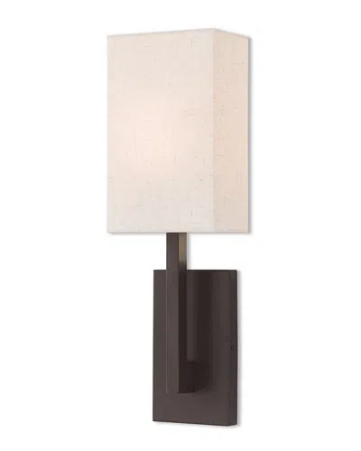 Livex Lighting Livex Hayworth 1 Lt Bz Ada Wall Sconce In Brown