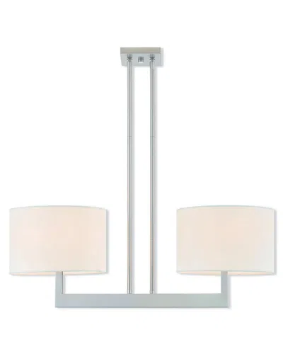 Livex Lighting Livex Hayworth 2 Light Bn Linear Chandelier
