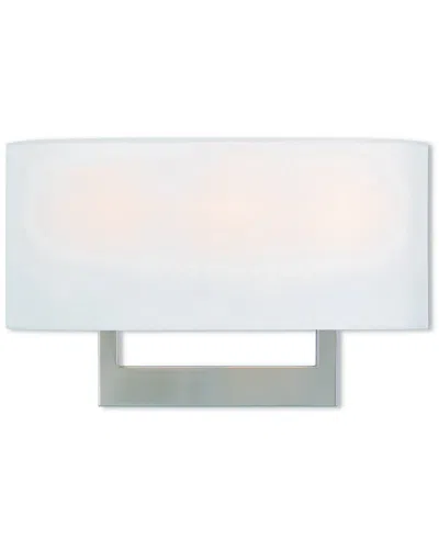 Livex Lighting Livex Hayworth 3 Lt Bn Ada Wall Sconce In White
