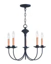 Livex Lighting Livex Heritage 5-light Black Chandelier