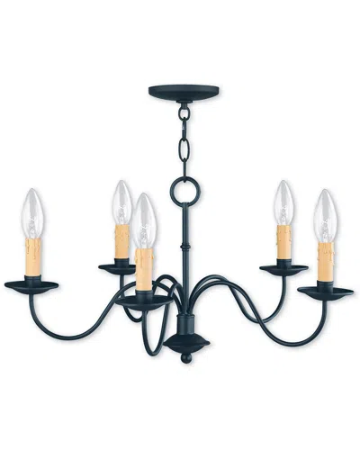 Livex Lighting Livex Heritage 5-light Black Chandelier