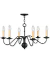 Livex Lighting Livex Heritage 6-light Black Chandelier