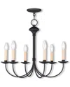 Livex Lighting Livex Heritage 6-light Black Chandelier