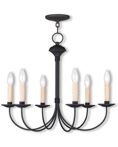 Livex Lighting Livex Heritage 6-light Black Chandelier