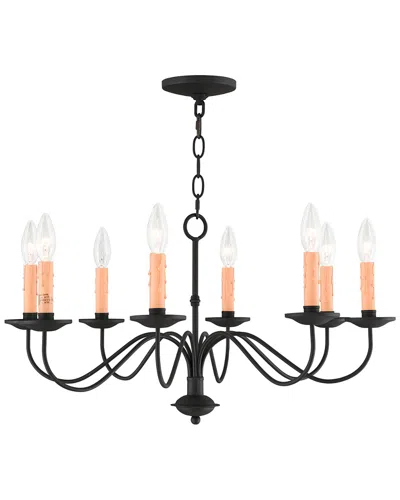 Livex Lighting Livex Heritage 8-light Black Chandelier