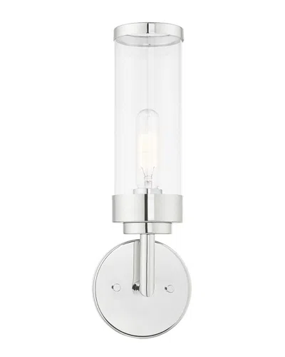 Livex Lighting Livex Hillcrest 1-light Polished Chrome Ada Wall Sconce