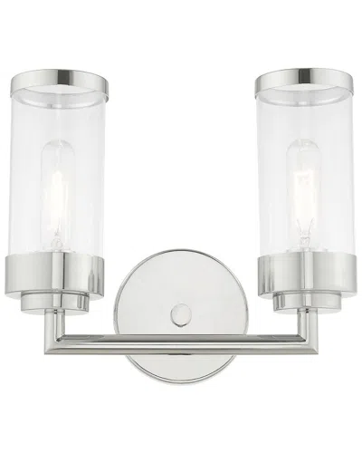 Livex Lighting Livex Hillcrest 2 Lt Polished Chrome Bath Vanity