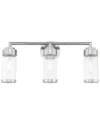 Livex Lighting Livex Hillcrest 3 Lt Polished Chrome Bath Vanity In Metallic
