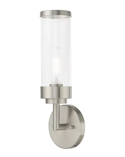 Livex Lighting Livex Hillcrest 1 Lt Brushed Nickel Ada Wall Sconce