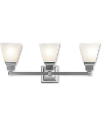 Livex Lighting Livex Hilliard 3 Light Bn Linear Chandelier