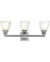 Livex Lighting Livex Hilliard 3 Light Bn Linear Chandelier