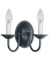 Livex Lighting Livex Home Basics 2-light Bronze Wall Sconce