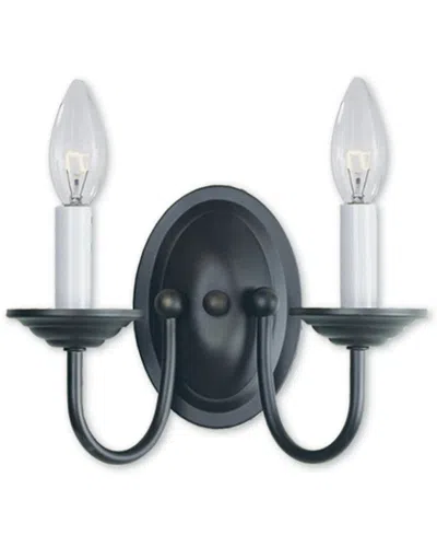 Livex Lighting Livex Home Basics 2-light Bronze Wall Sconce
