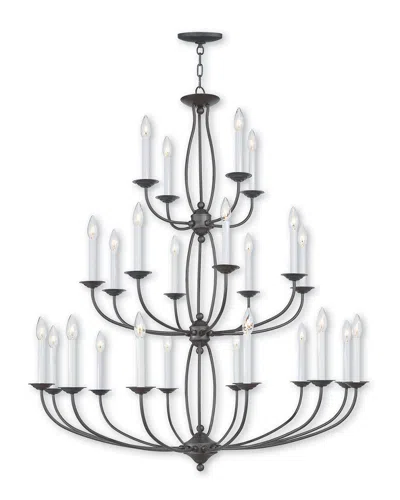 Livex Lighting Livex Home Basics 24-light Bronze Chandelier