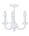 Livex Lighting Livex Home Basics 3-light White Mini Chandelier