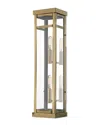 Livex Lighting Livex Hopewell 2 Light Ab Outdoor Wall Lantern