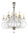 Livex Lighting Livex Isabella 14-light European Bronze Foyer Chandelier In Multi