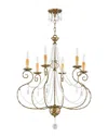 Livex Lighting Livex Isabella 6-light European Bronze Chandelier