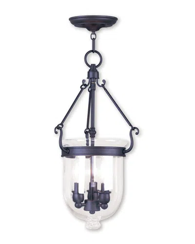 Livex Lighting Livex Jefferson 3-light Bronze Chain Lantern