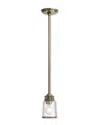 Livex Lighting Livex Lawrenceville 1 Lt Ab Mini Pendant