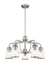 Livex Lighting Livex Lawrenceville 5 Light Bn Dinette Chandelier