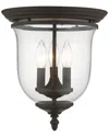 Livex Lighting Livex Legacy 3-light Bronze Ceiling Mount