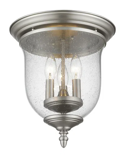 Livex Lighting Livex Legacy 3-light Brushed Nickel Ceiling Mount