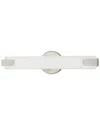 Livex Lighting Livex Lund 20w Led Brushed Nickel Ada Bath Vanity