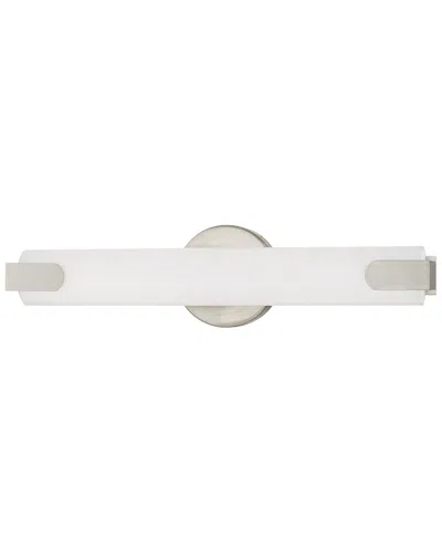 Livex Lighting Livex Lund 20w Led Brushed Nickel Ada Bath Vanity