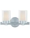 Livex Lighting Livex Manhattan 2-light Brushed Nickel Bath-light