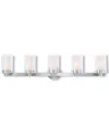 Livex Lighting Livex Manhattan 5-light Brushed Nickel Bath-light