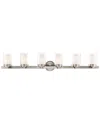 Livex Lighting Livex Manhattan 6-light Brushed Nickel Bath-light