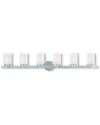 Livex Lighting Livex Manhattan 6-light Polished Chrome Bath-light