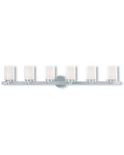 Livex Lighting Livex Manhattan 6-light Polished Chrome Bath-light